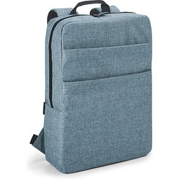 GRAPHS BPACK. Laptop Rucksack aus 600D Polyester mit gefüttertem 15'6", Hellblau