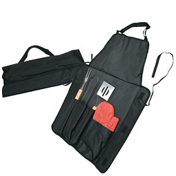 Grillschürze Aurora,schwarz