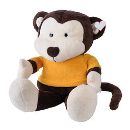 Großer Plüsch-Affe BATU, braun