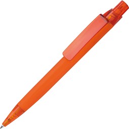 Gummierter Kugelschreiber ORLANDO, orange