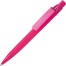 Gummierter Kugelschreiber ORLANDO, pink