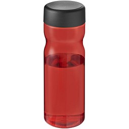 H2O Active® Base Tritan™ 650-ml-Sportflasche mit Drehdeckel, rot/schwarz