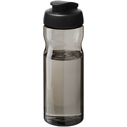 H2O Active® Eco Base 650 ml Sportflasche mit Klappdeckel, schwarz