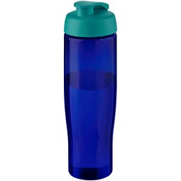 H2O Active® Eco Tempo 700 ml Sportflasche mit Klappdeckel, aquablau