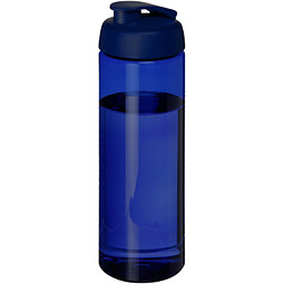 H2O Active® Eco Vibe 850 ml Sportflasche mit Klappdeckel, blau, blau