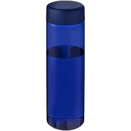 H2O Active® Vibe 850 ml Sportflasche mit Drehdeckel, blau/blau