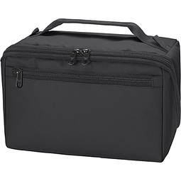 HALFAR® Reißverschluss-Tasche BOX, schwarz