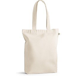 HARBOR. Tasche aus recycelter Baumwolle (70%) und Polyester (30% rPET)(280 g/m²), Naturhell