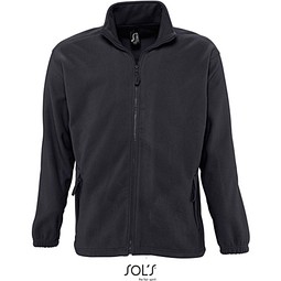 Sol’s Herren Fleecejacke North, 3XL, Charcoal Grey (Solid)