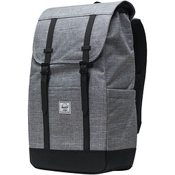 Herschel Retreat recycelter Rucksack 23 L, heather grau