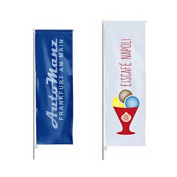 Hissflagge L – bedruckbar mit Ihrem Wunschmotiv