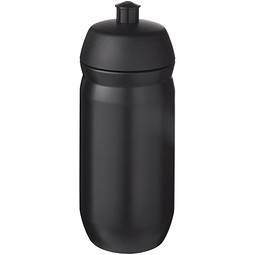 HydroFlex™ 500 ml Squeezy Sportflasche, schwarz/schwarz