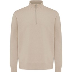 IQONIQ Elgon Quarter-Zip-Sweater, desert, L