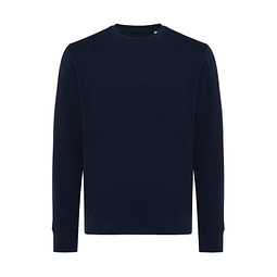 Iqoniq Etosha Lightweight Sweater aus recycelter Baumwolle, navy blau, M