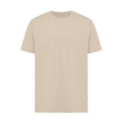 Iqoniq Kakadu relaxed T-Shirt aus recycelter Baumwolle, desert, L