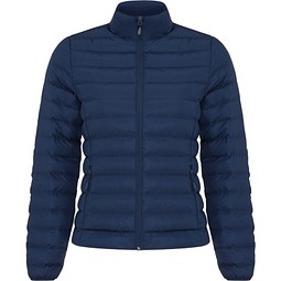 IQONIQ Maiko Damen Steppjacke aus recyceltem Polyester, navy blau, M