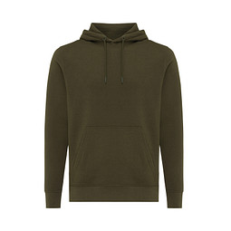 Iqoniq Rila Lightweight Hoodie aus recycelter Baumwolle, khaki, L