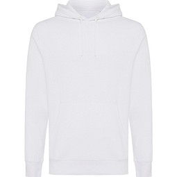 IQONIQ Rila Lightweight Hoodie aus recycelter Baumwolle, recycled white, XXS
