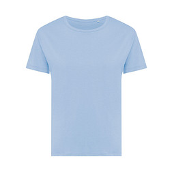 Iqoniq Yala Damen T-Shirt aus recycelter Baumwolle, sky blue, M