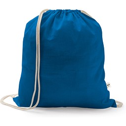 ISTANBUL. Rucksack aus recycelter Baumwolle (70%), Polyester (30% rPET) (150 g/m²), Königsblau