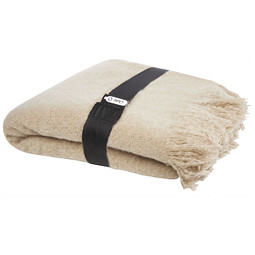 Ivy RPET Mohair-Decke, beige