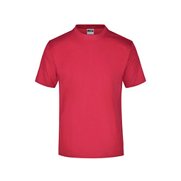 JAMES & NICHOLSON Herren T-Shirt, rot, M