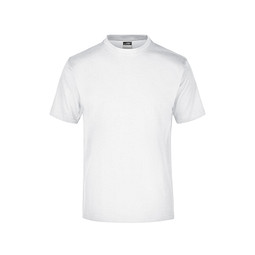 JAMES & NICHOLSON Herren T-Shirt, weiß, L