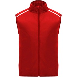 Jannu leichte Laufweste Unisex, rot, M