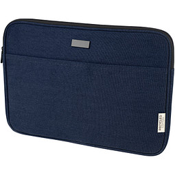 Joey 14 Zoll Laptophülle aus GRS recyceltem Canvas 2 L, navy