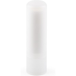 JOLIE VEGAN. Veganer Lippenbalsam aus recyceltem ABS (100% rABS) und PP, mit Vanille-Aroma, Weiß