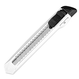Kartonmesser aus Kunststoff, weiss