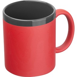 Keramiktasse 300ml RONALD, rot