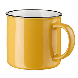 Keramiktasse Camper, 360 ml, gelb