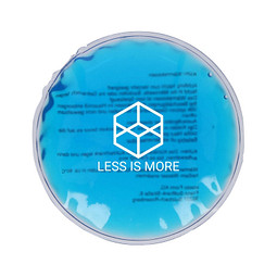 Kühl-/Wärmekissen Round, blau