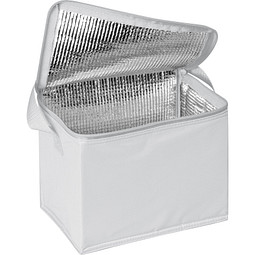 Kühltasche für 6 Dosen à 0,5 l, weiß