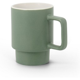 KUERTEN. Keramikbecher mit matter Oberfläche 330 ml, Khaki