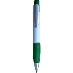 PENKO® Kugelschreiber BigGrip, weiß/grün