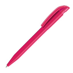 Kugelschreiber Total MADE IN EUROPE, blaue Mine, pink
