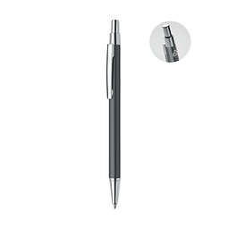 Kugelschreiber recyceltes Alu DANA, Titanfarbend