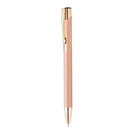 Metall-Kugelschreiber rose/roségold