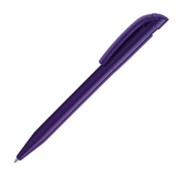 Kugelschreiber Total MADE IN EUROPE, blaue Mine, violett