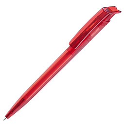 uma® Druckkugelschreiber Recycled PET-Pen, blaue Mine, rot