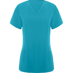 Kurzarm-Top Ferox Woman für Damen im Service, L, blue danube