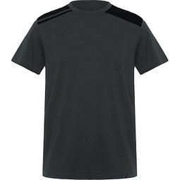 Kurzärmeliges T-Shirt Expedition in kombinierten Farben EXPEDITION, L, bleigrau/schwarz