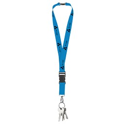 Lanyard Express, 10 mm, Blau (Process Blue U 2X)