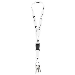 Lanyard Express, 15 mm, Weiß (White)