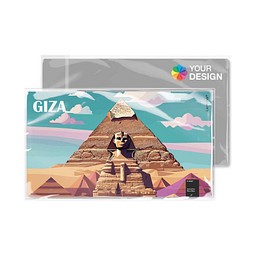 LapKoser® 3in1 Notebookpad 28x16 cm, weiss / individuell