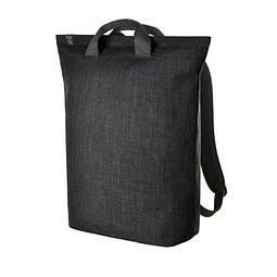 Laptop-Rucksack EUROPE, schwarz meliert