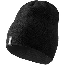 ELEVATE Unisex Mütze Beanie Level, schwarz