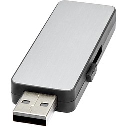 Light Up USB Stick mit weißem Licht, schwarz, 4GB